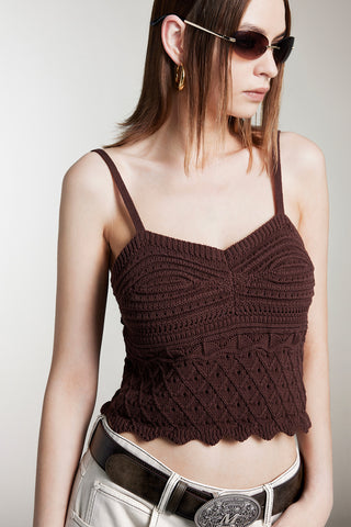 Resort Style Crochet Camisole
