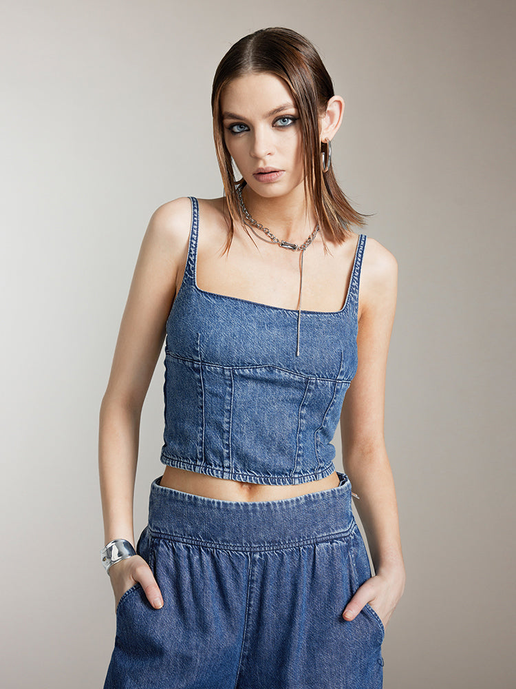 Vintage Denim Vest