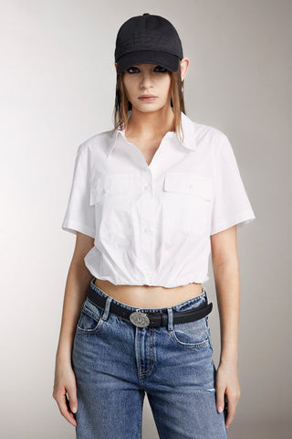 Cargo Style Short-Sleeve Shirt