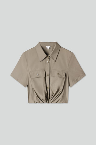 Cargo Style Short-Sleeve Shirt