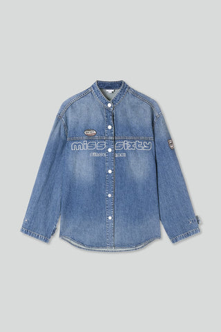 Vintage Style Denim Shirt