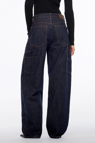 Utility Wide-Leg Jeans