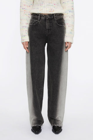 Vintage Gradient Straight-Leg Jeans