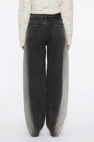 Vintage Gradient Straight-Leg Jeans