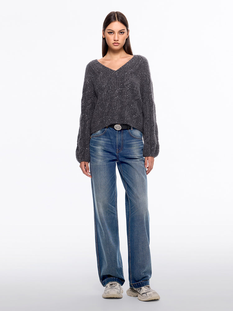 Miss Sixty Skinny Jeans dunkelblau-graublau Casual-Look popular