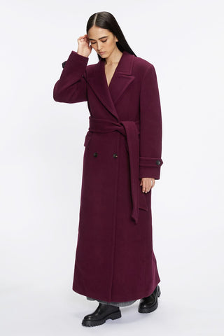 Double-faced Wool Coat