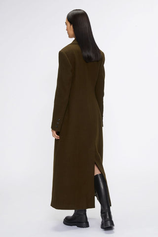 Tailored Double-Faced Wool Coat