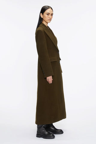 Tailored Double-Faced Wool Coat