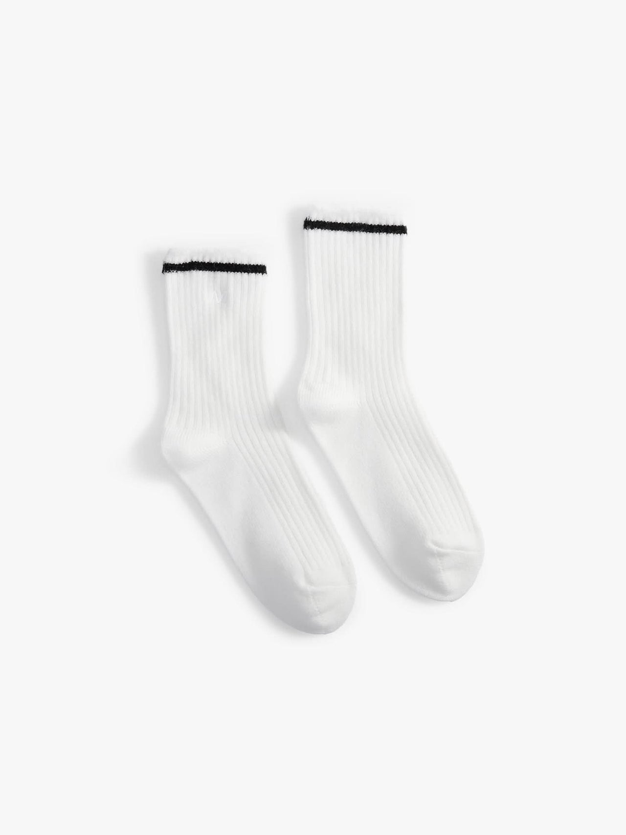 Embroidered Mid-Calf Socks