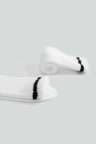 Embroidered Mid-Calf Socks