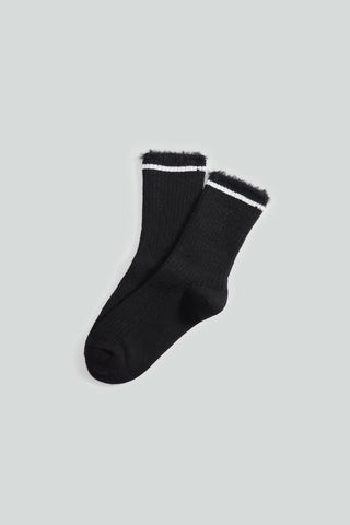 Embroidered Mid-Calf Socks