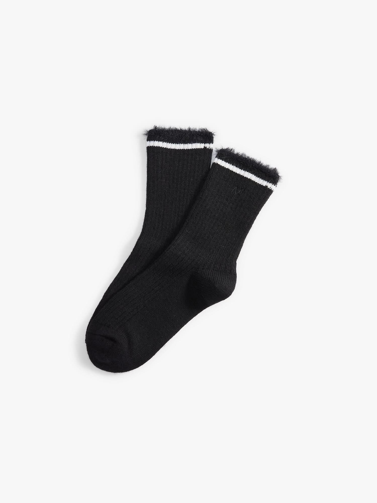 Embroidered Mid-Calf Socks