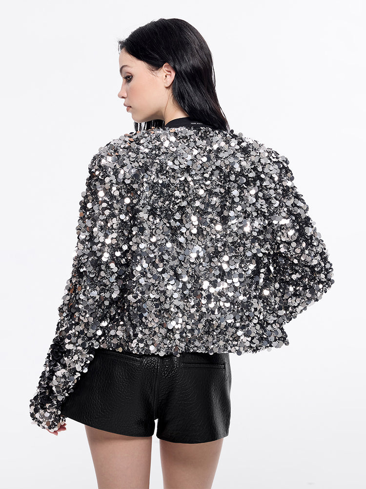 Embellished Quilted Jacket