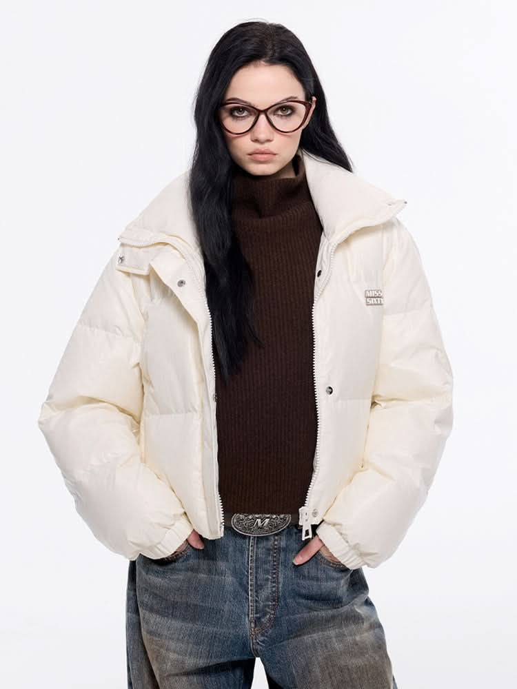 Cropped Puffer Jacket