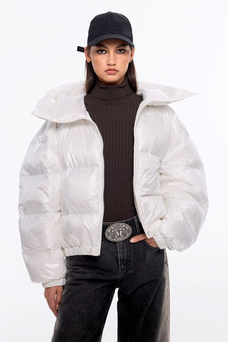 Puffer Jacket With Hood