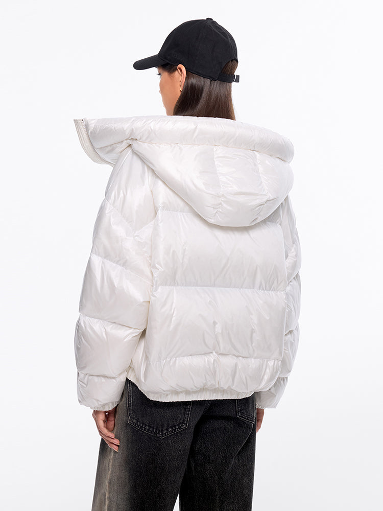 Puffer Jacket With Hood