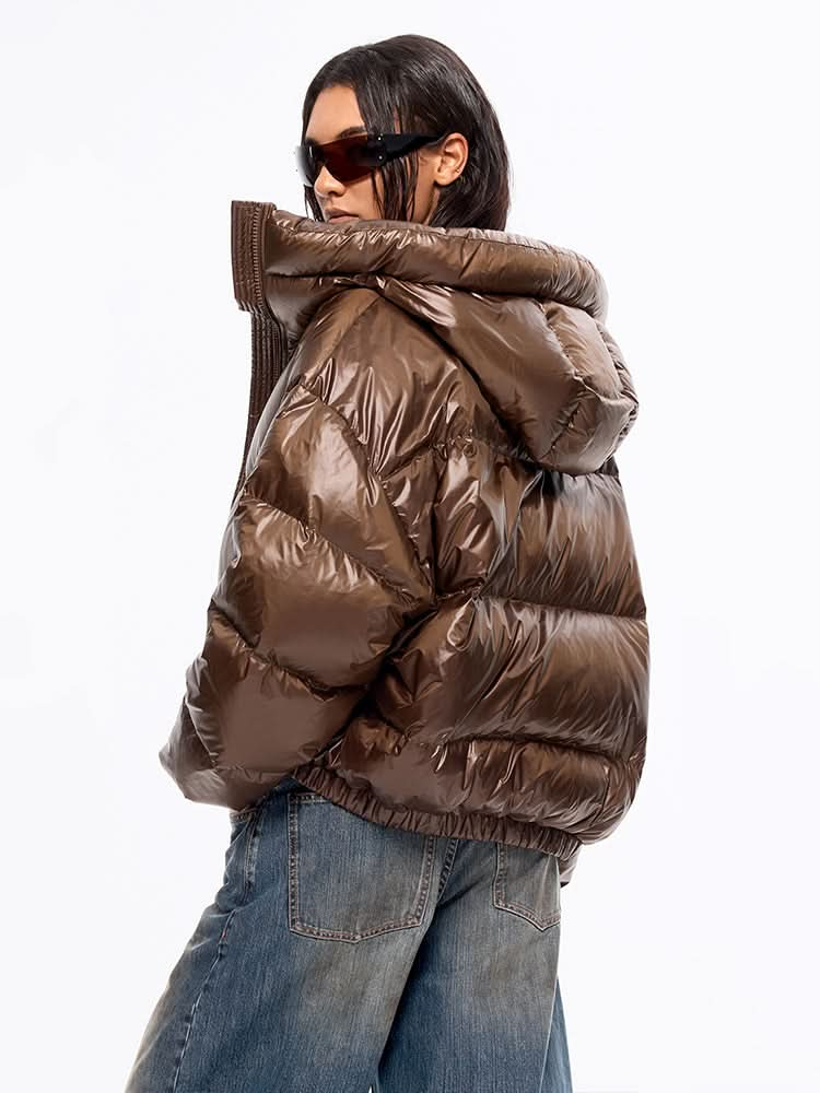 Puffer Jacket With Hood