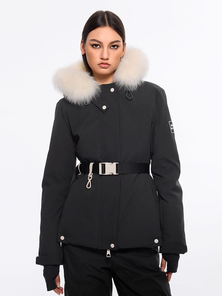 Detachable Fur Puffer Jacket