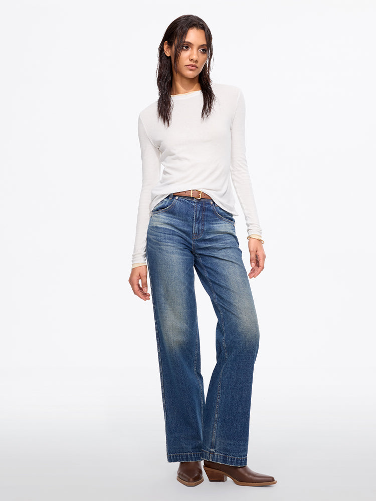 Straight-Leg Jeans