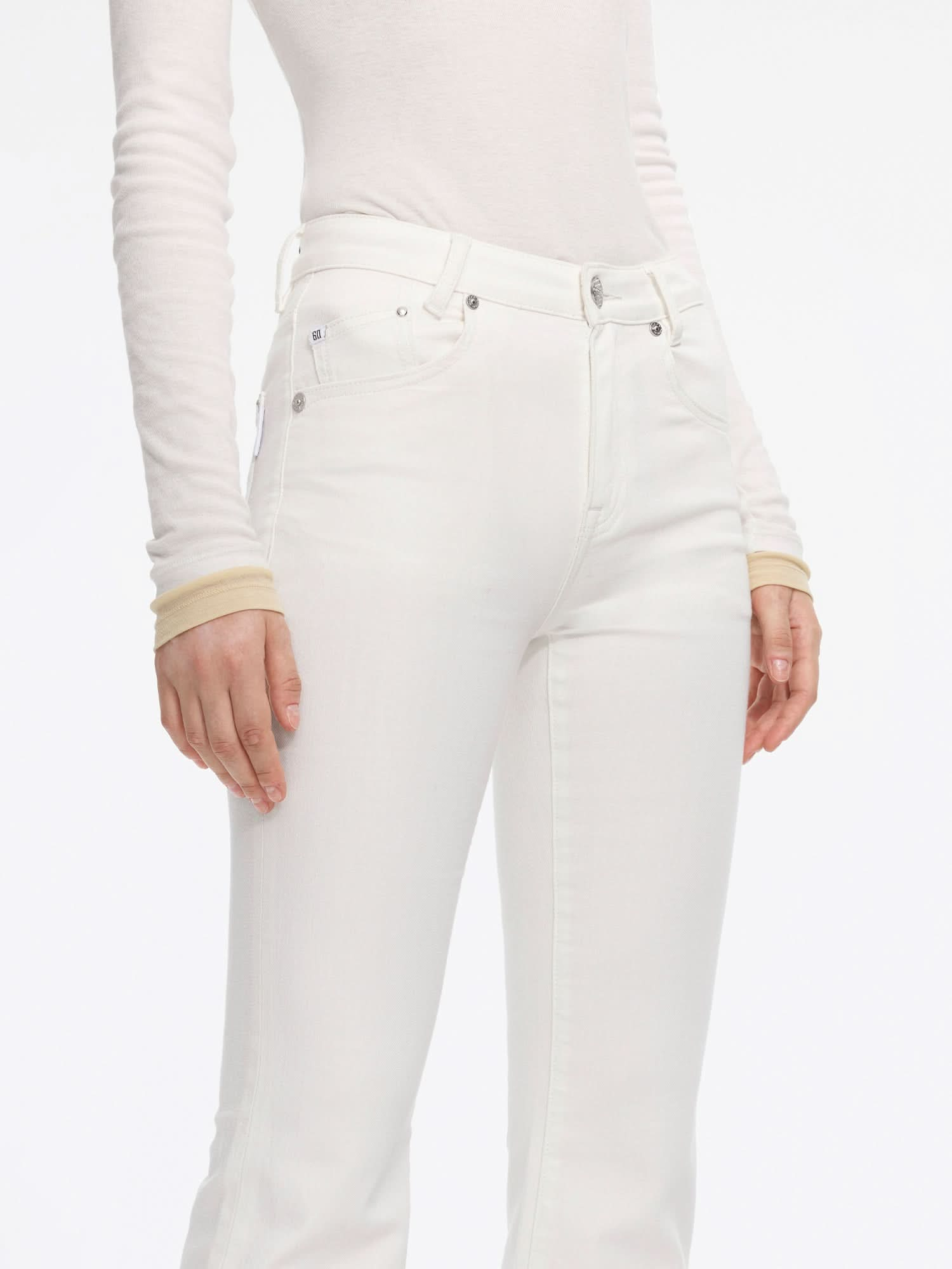 Slim-Fit Flared Jeans