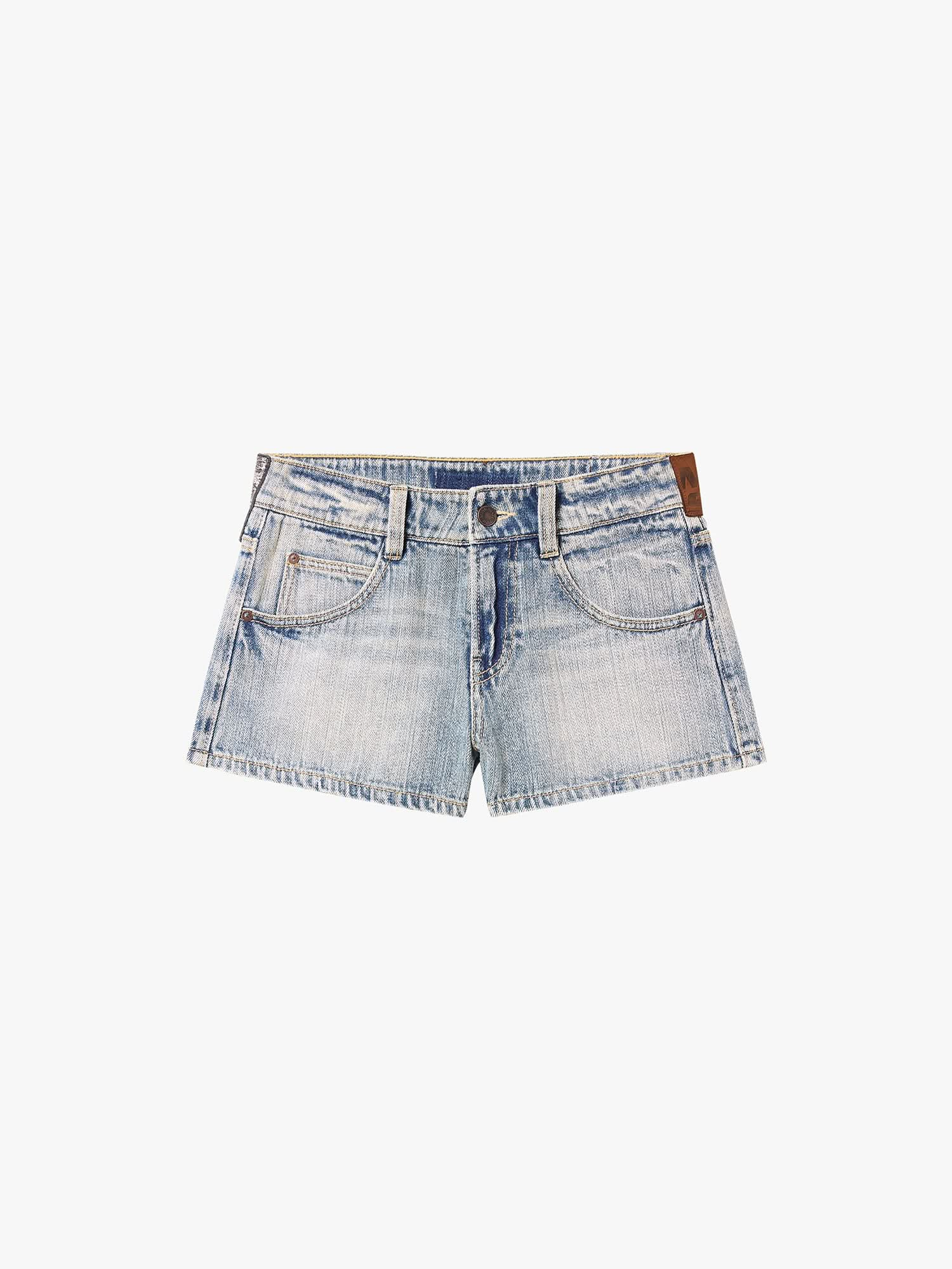 Vintage Blue Denim Shorts