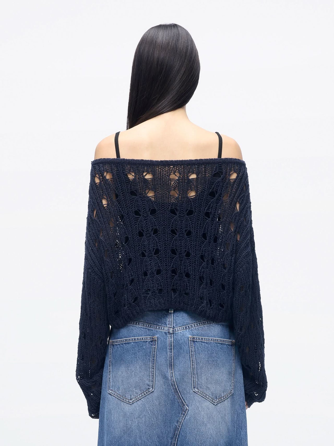 Crochet Knit Top