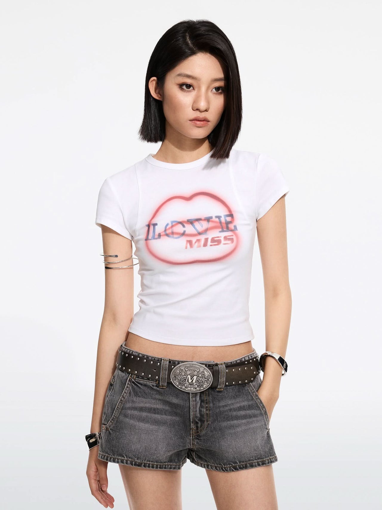 Lip Print T-Shirt