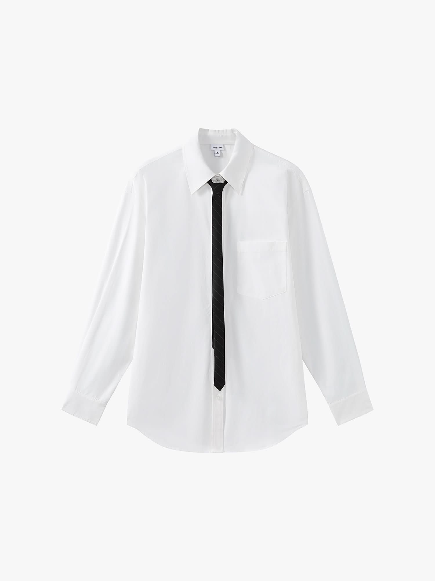 Loose Mid-Length Shirt