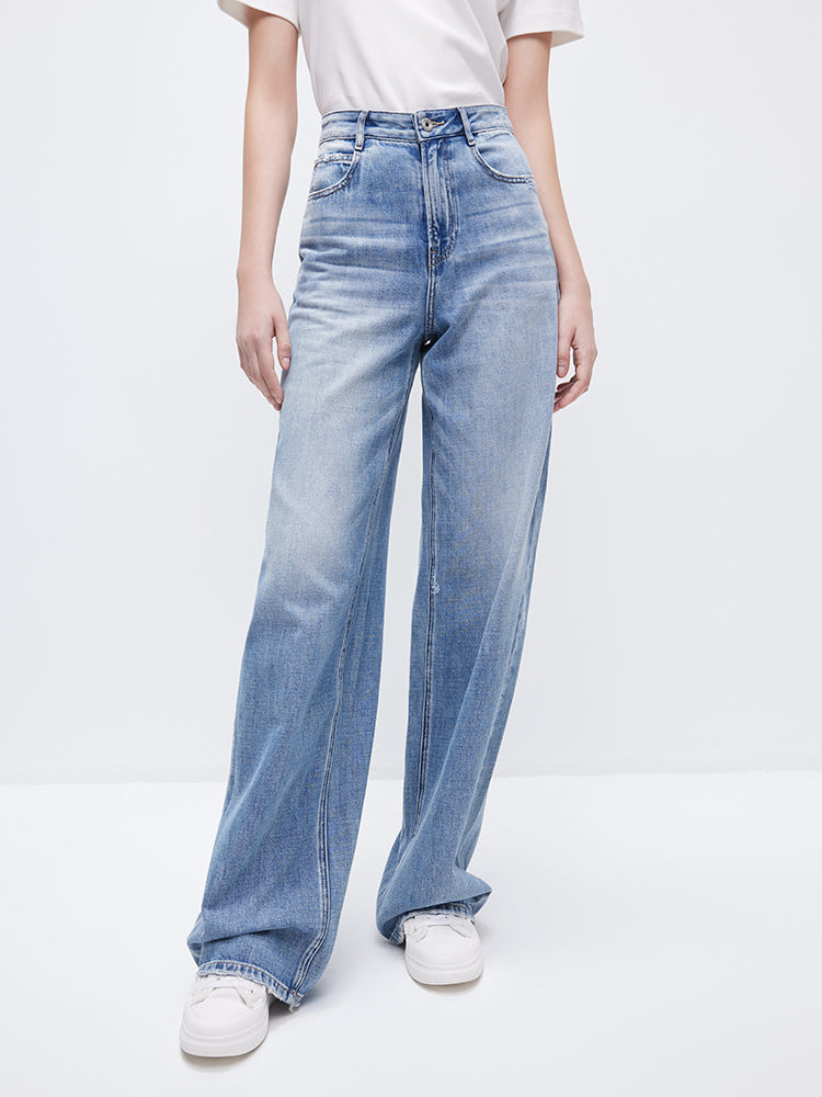 High Waisted Baggy Jeans