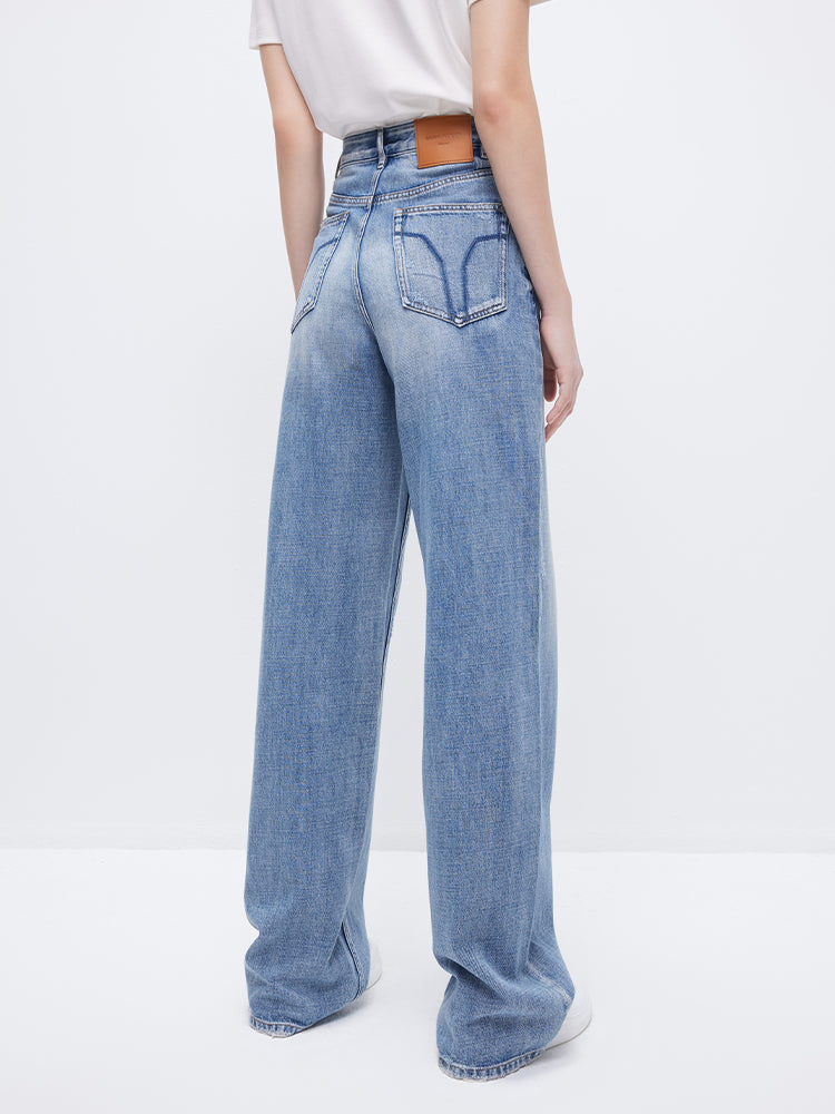 High Waisted Baggy Jeans