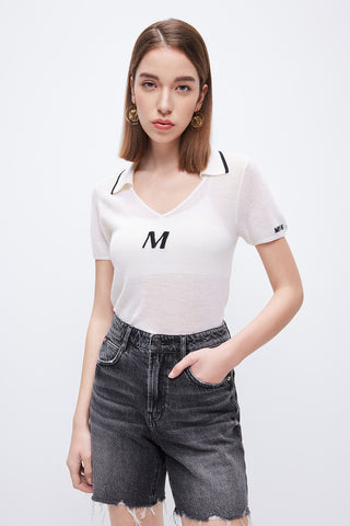 Lightweight V-Neck Merino Wool Shirt