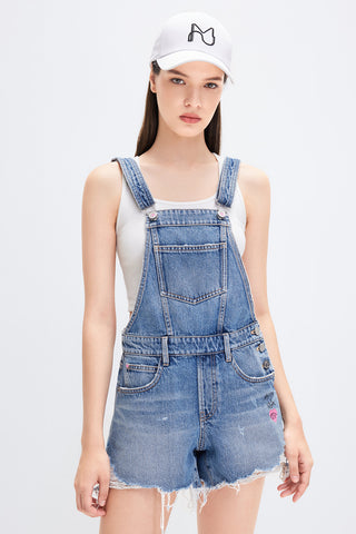 Miss Sixty x ANDRÉ SARAIVA Capsule Collection Ripped Denim Jumpsuit