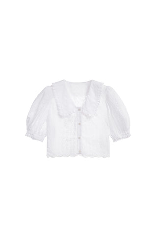 French Puff Sleeves Shirt
