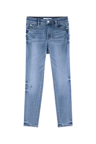 Blue Stretchy Skinny Jeans