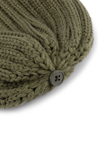 Soft And Warm Knit Hat With Fleece Lining