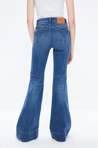 Slim Fit Flared Jeans
