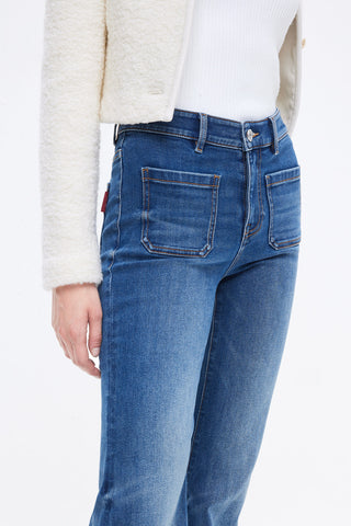 Slim Fit Flared Jeans