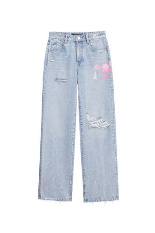 Miss Sixty x ANDRÉ SARAIVA Capsule Collection Ripped Jeans