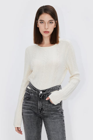 Boucle Beaded Shirt With Straps