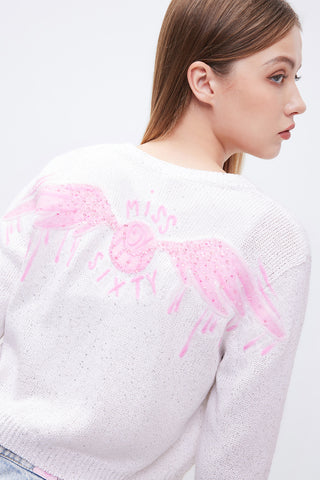 Miss Sixty x ANDRÉ SARAIVA Capsule Collection Knit Cardigan