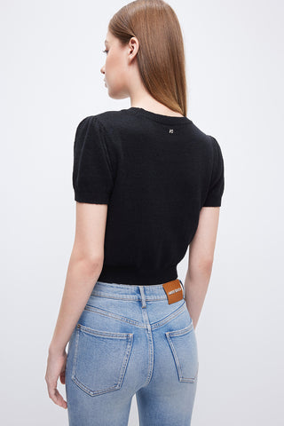 Vintage Twist Knit Top