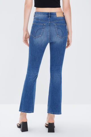 Stretchy Silk Denim Jeans
