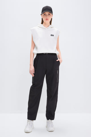 Hooded Sleeveless T-Shirt