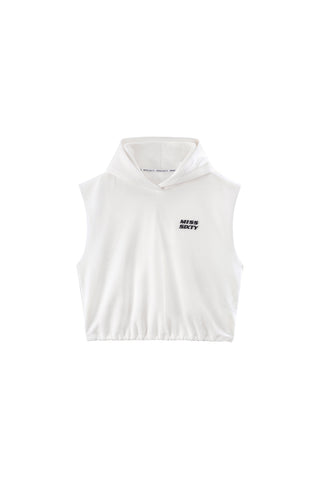 Hooded Sleeveless T-Shirt