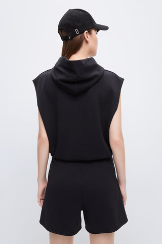 Hooded Sleeveless T-Shirt