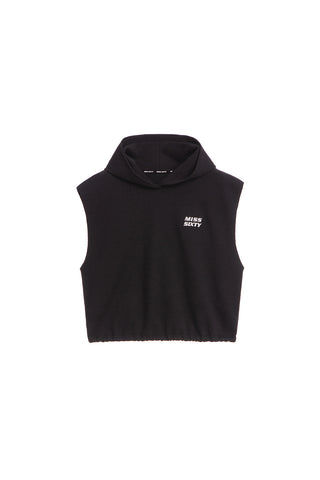 Hooded Sleeveless T-Shirt