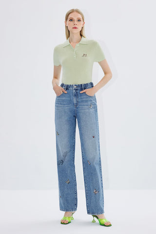 Angel Collection Straight Fit Jeans