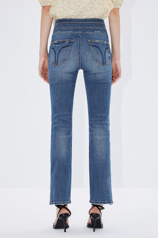 High Waist Flared Jeans