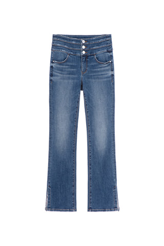 High Waist Flared Jeans