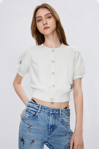 Angel Collection Knitted Cardigan